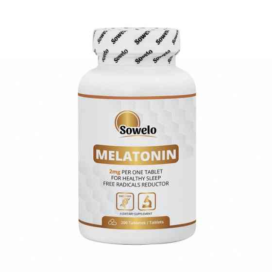 SOWELO MELATONIN 2 მგ ტაბლეტები ხელს უწყობს ძილს და რეგენერაციას თბილისი