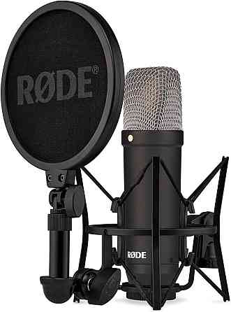 RØDE NT1 Signature Series Condenser Microphone SM6 Shockmount და Pop Filter - შავი თბილისი