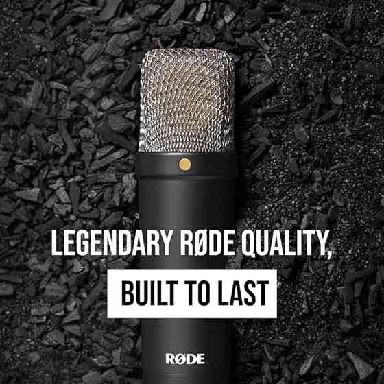 RØDE NT1 Signature Series Condenser Microphone SM6 Shockmount და Pop Filter - შავი თბილისი