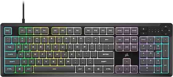 Corsair K55 CORE RGB მემბრანული სადენიანი სათამაშო კლავიატურა თბილისი