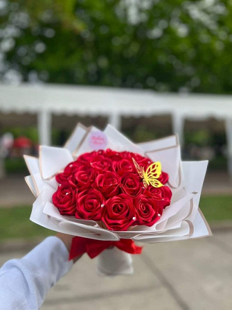 Bouquet of natural flowers, Red Akhaltsikhe - photo 1